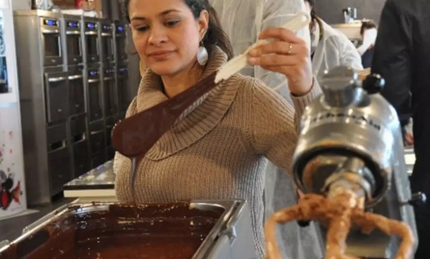 90 Min. Schokoladen-Workshop und -Tasting inkl. Sekt für 4 Personen bei Soirée Chocolat TEST! Payment  Googlepay